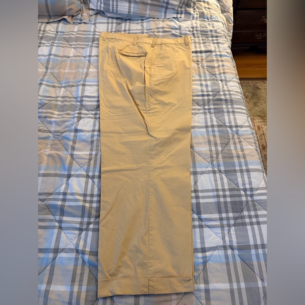 Bills Khakis Parker pants Men's Yellow Chino Pants. 44x29.5